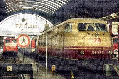 ドイツ鉄道の旅ミュンヘンフランクフルト